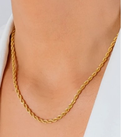 CHOKER CORDÃO BAIANO 2MM