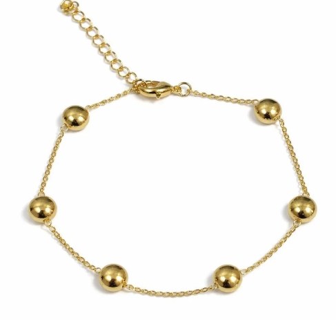 PULSEIRA ELO GRUMET COM ESFERAS